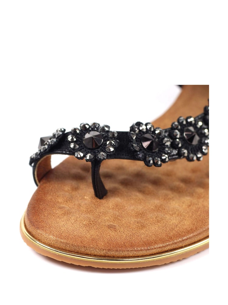 Lunar Charlotte II Black Sandals - Image 8 of 8