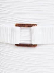 KBX White Swim Crinkle Swimsuit - Image 7 of 7