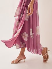 Платье макси с запахом Monsoon Amelia - Image 3 of 4