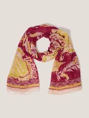 Monsoon Red Misha Printed Sarong - Image 1 of 3