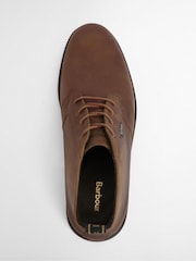 Barbour® Tan Brown Meays Leather Chukka Boot - Image 4 of 7