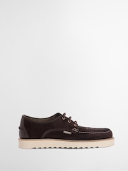Barbour Brown Aydon Suede Derby Shoe - Image 1 of 8