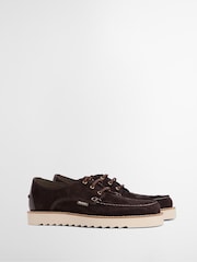 Barbour Brown Aydon Suede Derby Shoe - Image 2 of 8