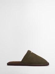 Barbour® Green Tartan Everitt Slippers - Image 1 of 7