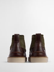 Barbour® Green Hadston Leather Chukka Boot - Image 2 of 10