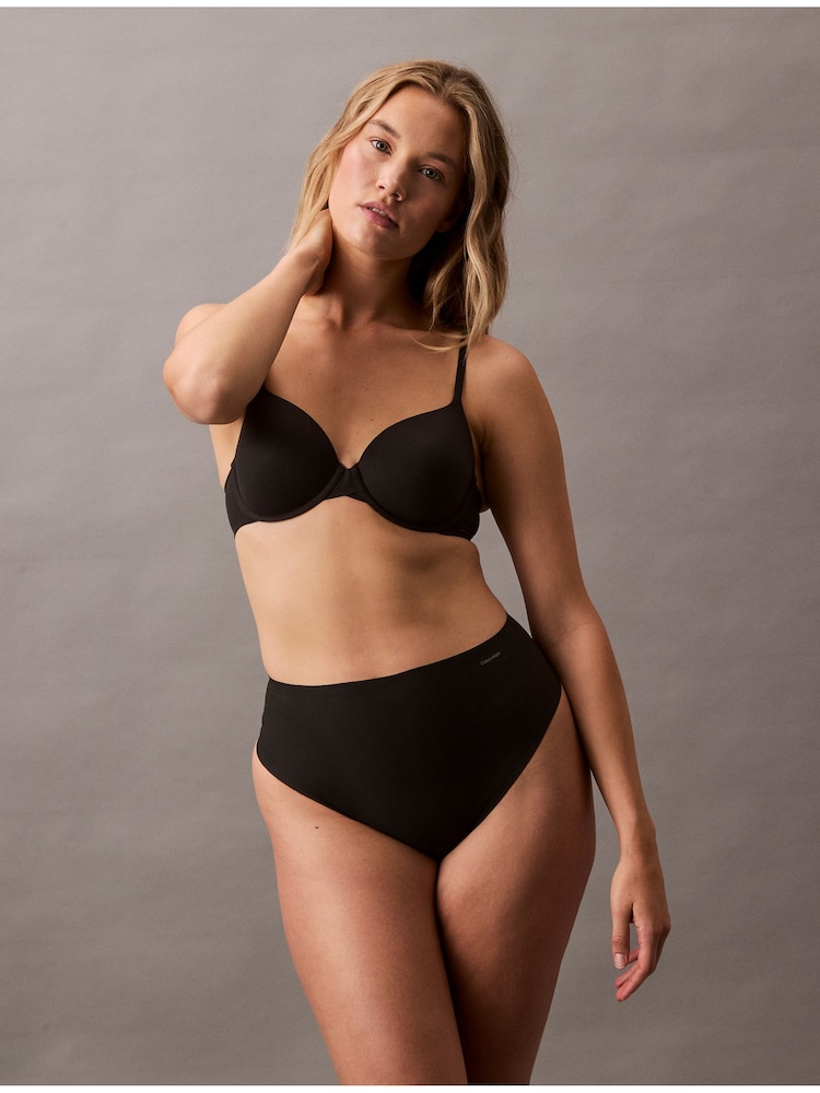 Calvin Klein Black Sculpted Shapewear Thongs - Image 1 of 7