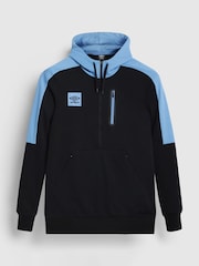 Umbro Black Terrace Half Zip Hoodie - Image 1 of 2