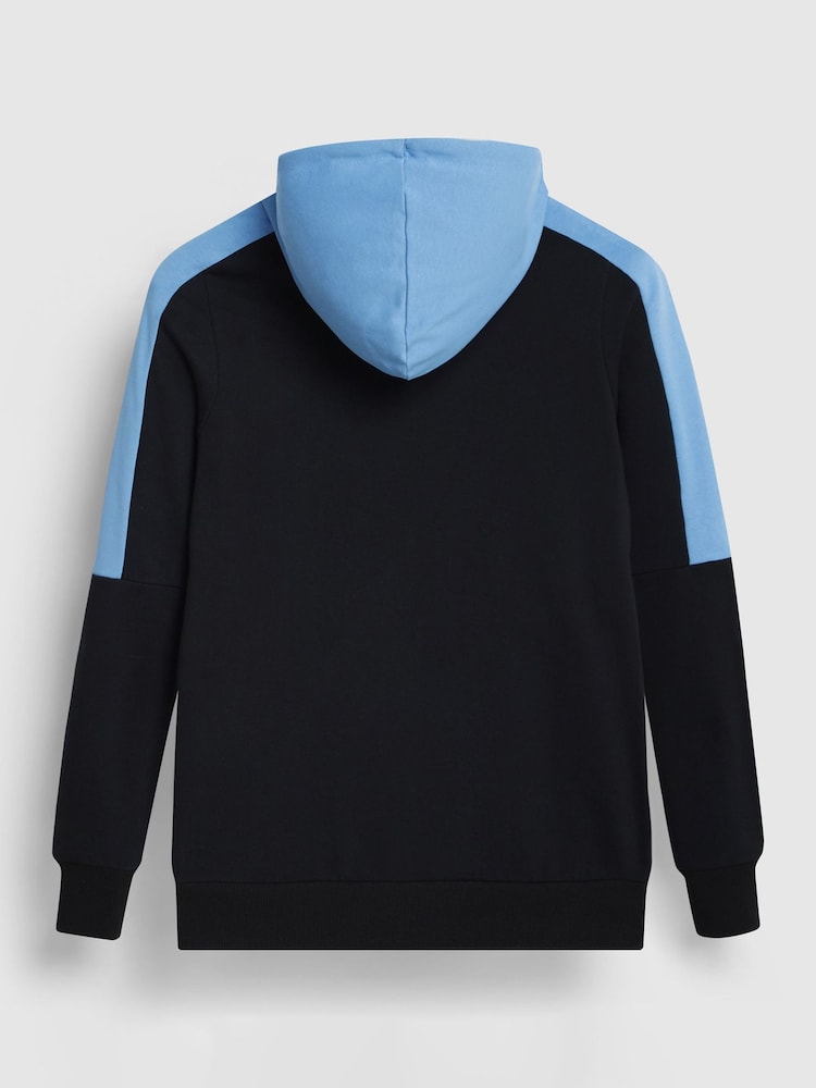 Umbro Black Terrace Half Zip Hoodie - Image 2 of 2