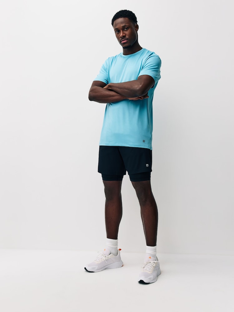 Black Active Short Base Layer - Image 1 of 4 Black Active Short Base Layer - Image 1 of 4