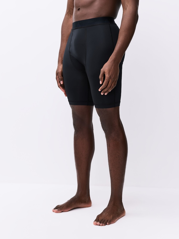 Black Active Short Base Layer - Image 2 of 4 Black Active Short Base Layer - Image 2 of 4