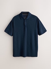 Navy Blå - Active Golf Mesh Training Polotröjor - Bild 6 av 8