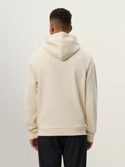Les Deux Natural Felipe Patch Hoodie - Image 3 of 7