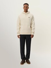 Les Deux Natural Felipe Patch Hoodie - Image 4 of 7