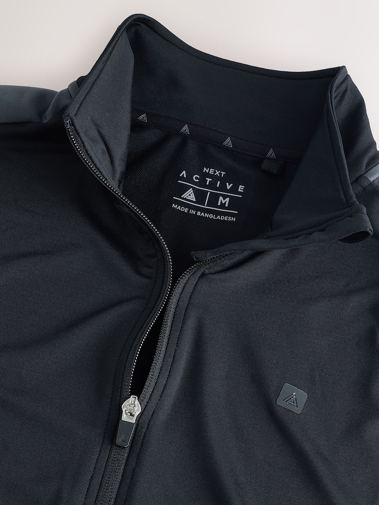 أسود - بسحاب كامل - Active Training Zip Up Top - صورة 8 من 8 أسود - بسحاب كامل - Active Training Zip Up Top - صورة 8 من 8