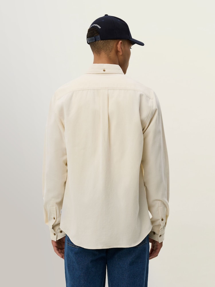 Les Deux Natural Konrad Pinwale Corduroy Shirt - Image 2 of 5
