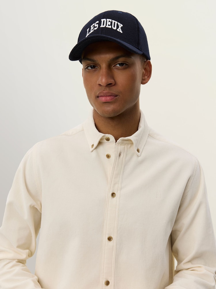 Les Deux Natural Konrad Pinwale Corduroy Shirt - Image 5 of 5 Les Deux Natural Konrad Pinwale Corduroy Shirt - Image 5 of 5