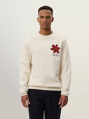Les Deux Natural Flower Basket Sweatshirt - Image 2 of 7