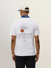 Les Deux White West Side T-Shirt - Image 2 of 5