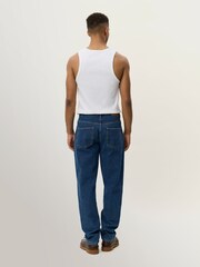 Les Deux Blue Ryder Washed Denim Jeans - Image 7 of 7