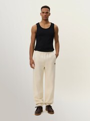 Les Deux Natural Felipe Patch Joggers - Image 5 of 7