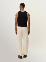 Les Deux Natural Felipe Patch Joggers - Image 6 of 7