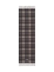 Les Deux Grey Check Wool Scarf - Image 2 of 2