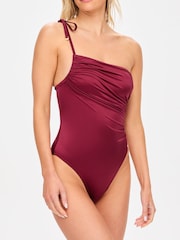 KBX Red Swim Shimmer Swimsuit - Image 1 of 7