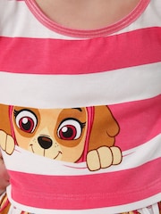 Character Pink PAW Patrol Skye Striped 100% Cotton Dress - Image 3 of 11