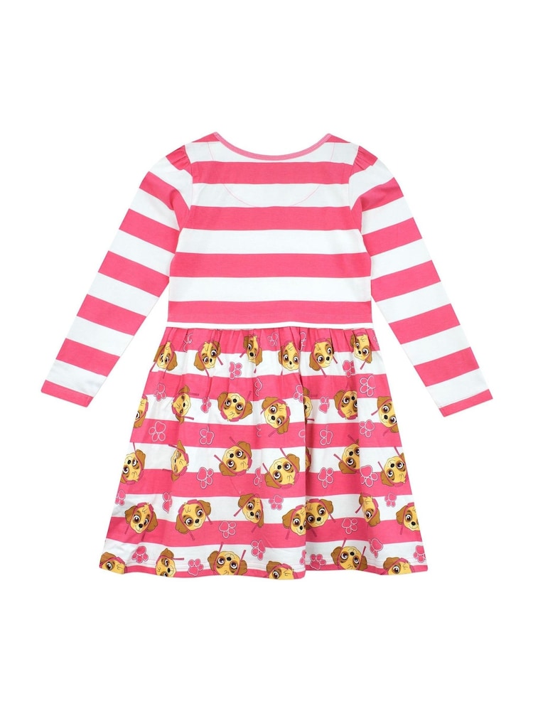 paw patrol dress Girls - Lilac/Paw Patrol Printed Cotton Dress - Size: 2-4Y