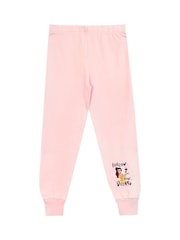 Character Pink Disney Princess Ariel And Cinderella Pyjamas Snuggle Fit - Image 7 of 9
