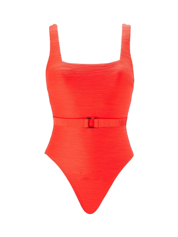 KBX Orange Swim Crinkle Swimsuit - Image 7 of 7 KBX Orange Swim Crinkle Swimsuit - Image 7 of 7