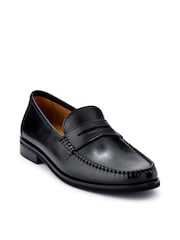 Jones Bootmaker Quennell Leather Penny Loafers - Image 2 of 5