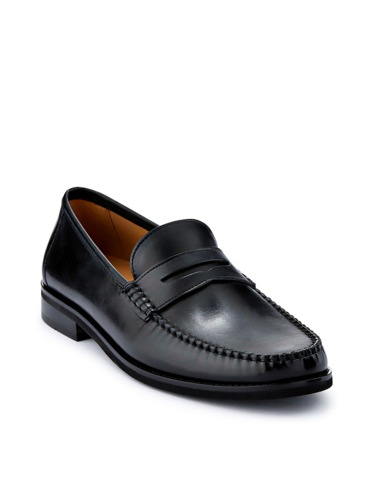 Черный - Кожаные пенни-лоферы Jones Bootmaker Quennell - Image 2 of 5 Черный - Кожаные пенни-лоферы Jones Bootmaker Quennell - Image 2 of 5