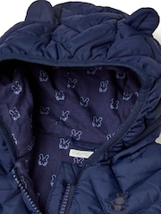 Jūras spēki - Benetton mazuļa polsterēta jaka ar ausīm - Attēls 3 no 3