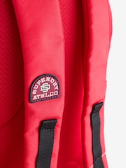 Superdry Red Embroidered Varsity Badge Logo Backpack - Image 5 of 5