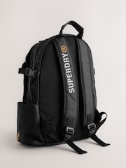 Superdry Black Back to School Logo Backpack - Image 2 of 6