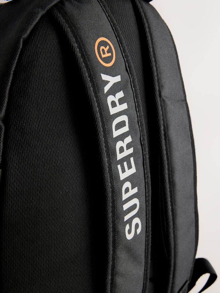 Buy Superdry Black Back to School Logo Backpack from Next USA
