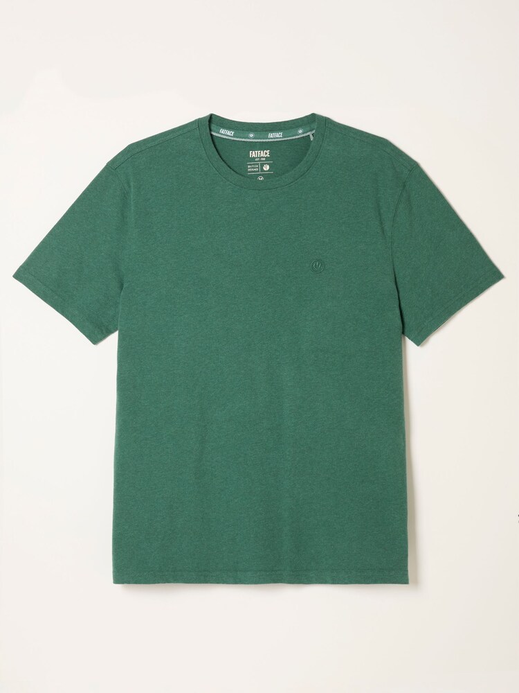 FatFace Lulworth Mid Green Tshirt - Image 5 of 5