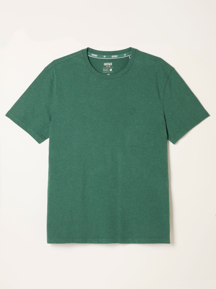 FatFace Lulworth Mid Green Tshirt - Image 5 of 5 FatFace Lulworth Mid Green Tshirt - Image 5 of 5