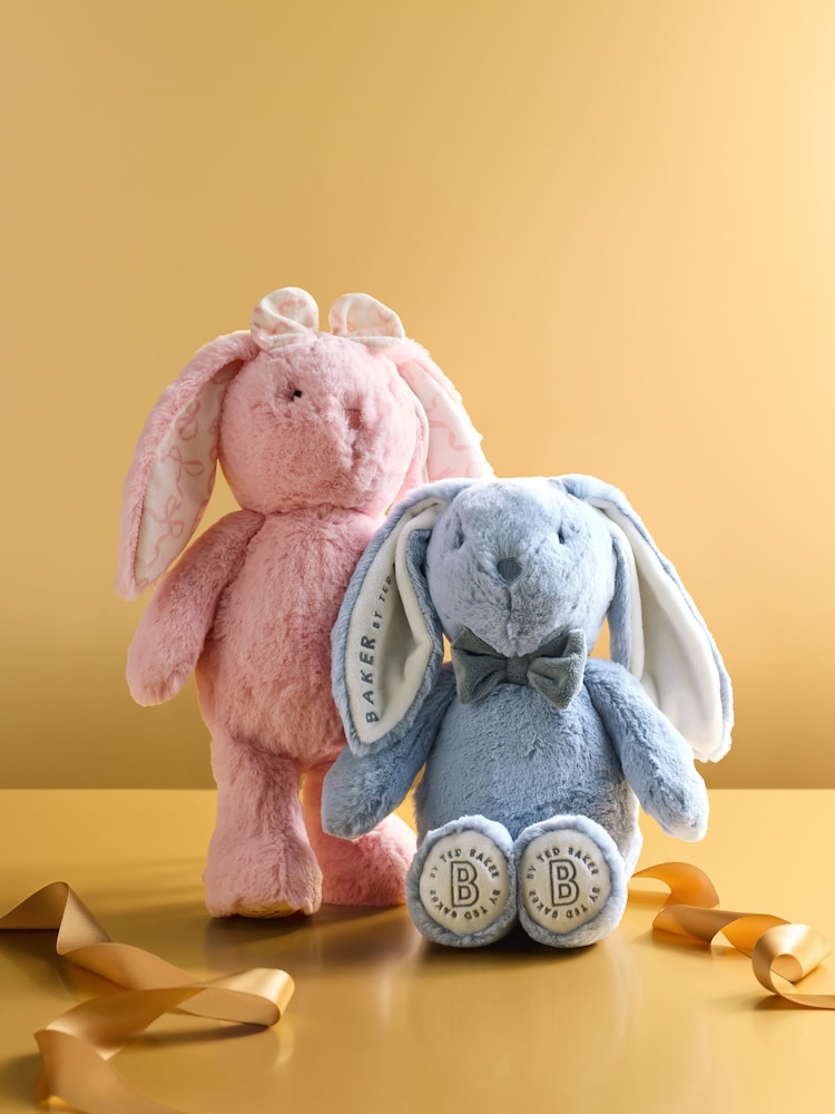 Baker by Ted Baker Boys Soft Plush Toy Bunny - Image 1 of 5