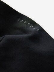 Castore Black Logo Long Sleeve Cotton Hoodie - Image 9 of 9