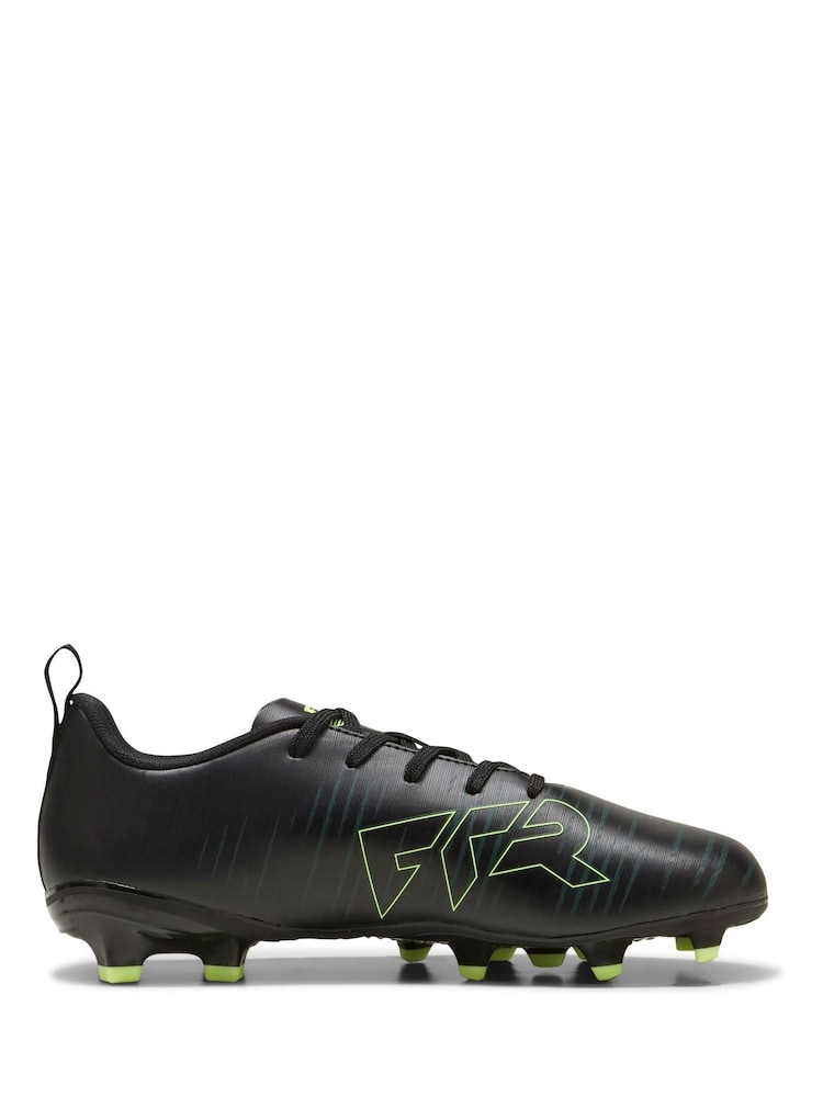 Puma Black Kids Future 8 Play Firm Ground Football Boots - Image 1 of 6 Puma Black Kids Future 8 Play Firm Ground Football Boots - Image 1 of 6