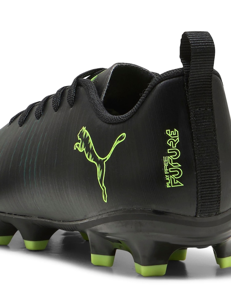 Puma Black Kids Future 8 Play Firm Ground Football Boots - Image 6 of 6 Puma Black Kids Future 8 Play Firm Ground Football Boots - Image 6 of 6