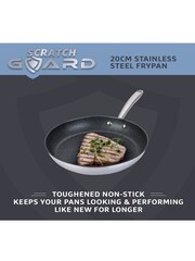 Prestige Silver 2 Piece Scratch Guard Frying Pans Set - Image 7 of 10