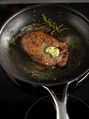 Circulon 2 Pack Silver S Series Steelshield Stainless Steel Hybrid Frying Pans - Image 1 of 6