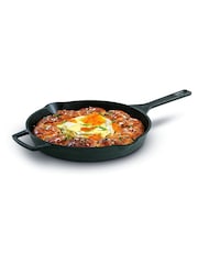 Prestige Black Nadiya Cast Iron 25cm Frying Pan - Image 1 of 9