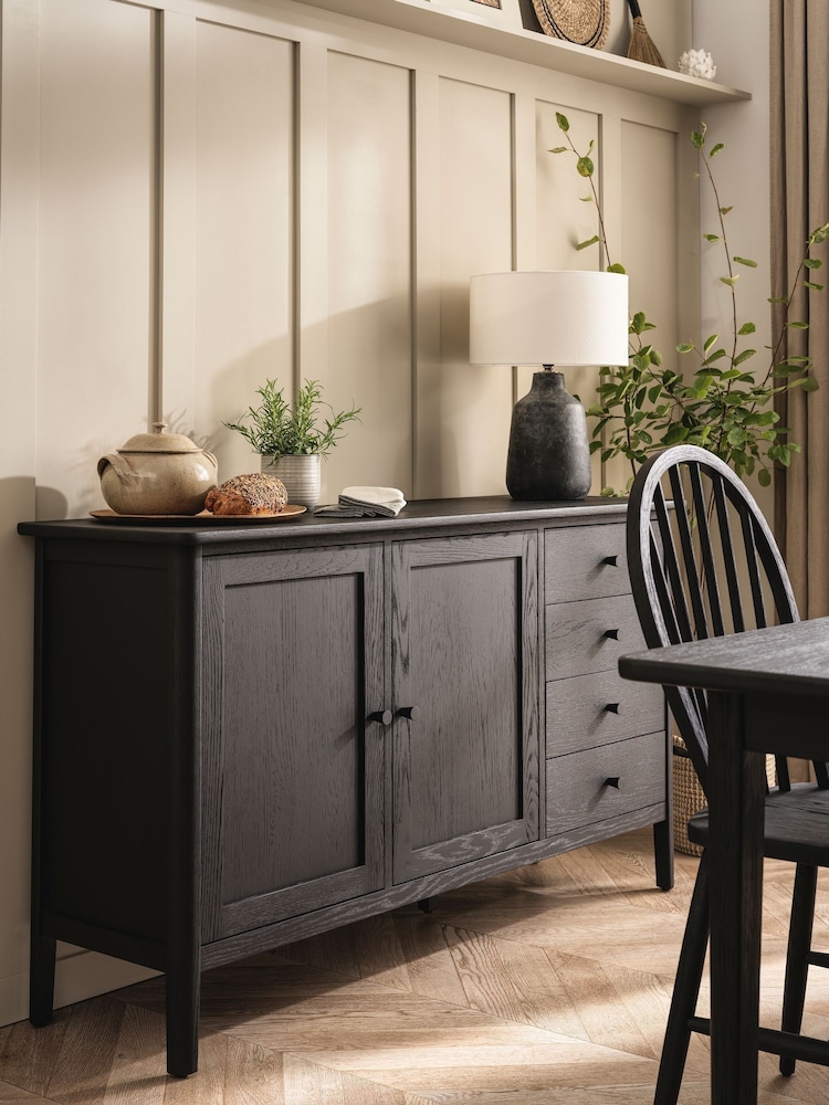 Cotswold Company Black Oak Berkeley Sideboard - Image 1 of 6