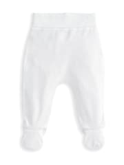 Mamas & Papas 100% Cotton Pintuck White Outfit Set - Image 4 of 4