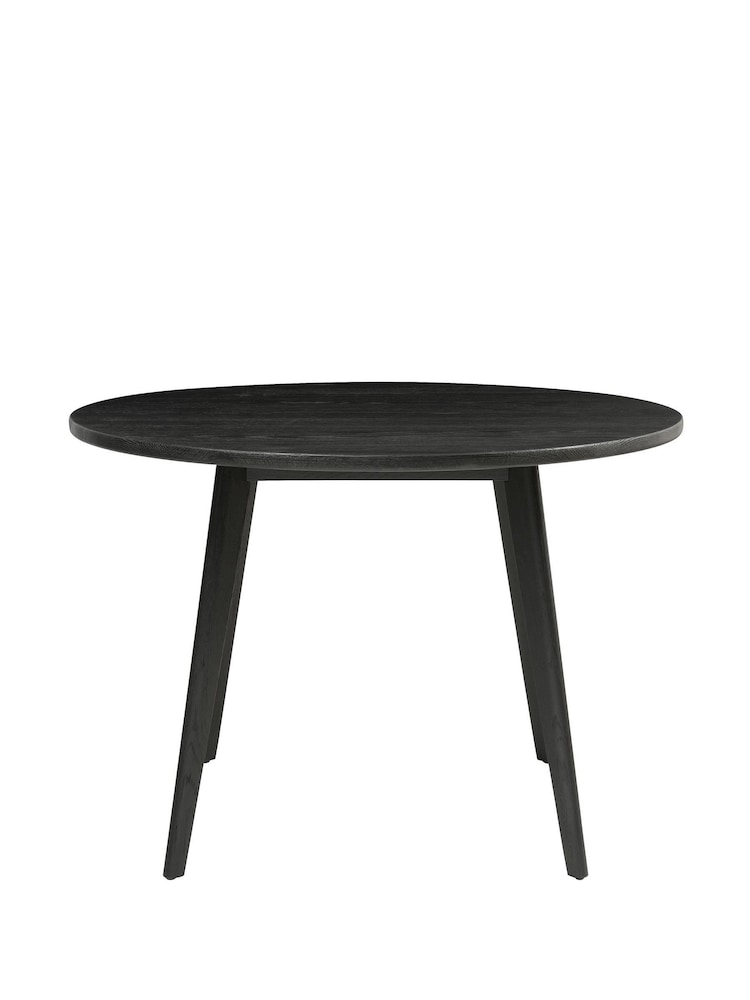 Cotswold Company Black Oak Berkeley Round Dining Table - Image 2 of 4