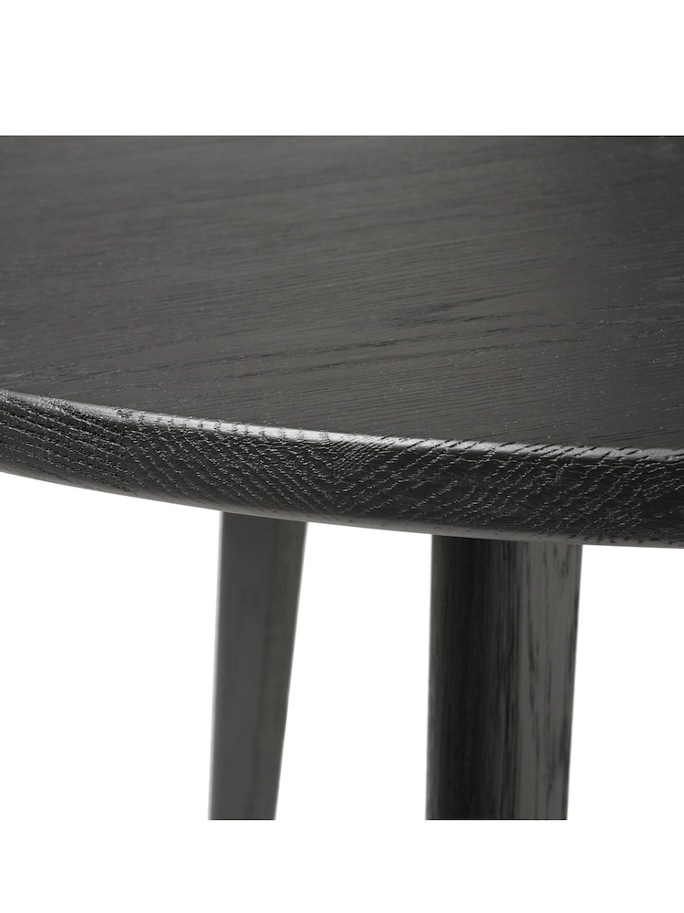 Cotswold Company Black Oak Berkeley Round Dining Table - Image 4 of 4